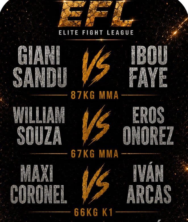 EFL 1 — Cartel del evento