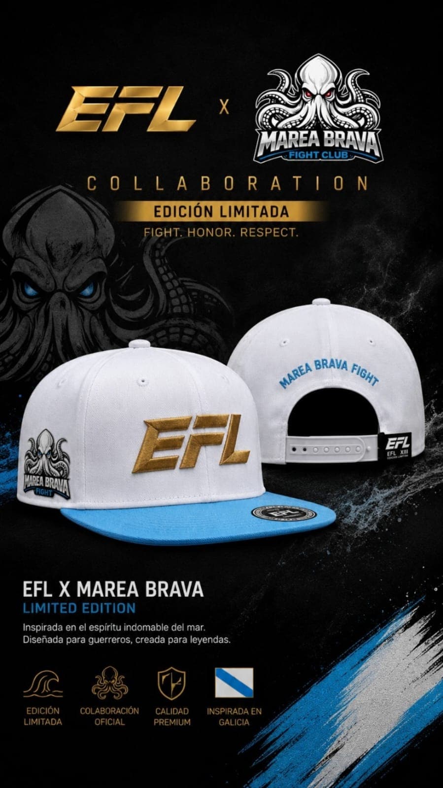 Gorra EFL × Marea Brava — Snapback