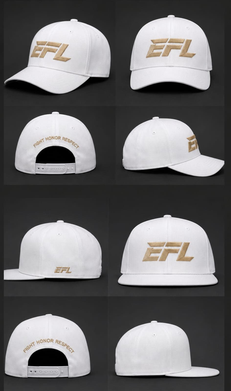 Gorra EFL — Blanca