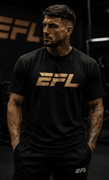 CAMISETA OVER RELIEVE EFL - DORADO